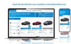 本田是首家在其网站上提供二手车的大众市场汽车制造商