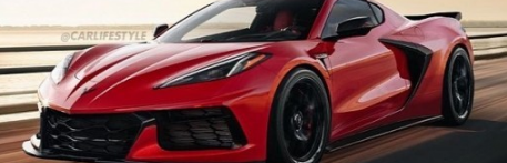 汽车资讯：C8CorvetteZ06渲染看起来清晰
