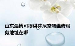 山东淄博可提供芬尼空调维修服务地址在哪