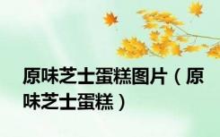 原味芝士蛋糕图片（原味芝士蛋糕）
