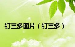 钉三多图片（钉三多）