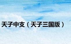 天子中支（天子三国版）