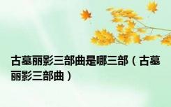 古墓丽影三部曲是哪三部（古墓丽影三部曲）
