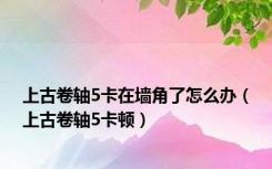 上古卷轴5卡在墙角了怎么办（上古卷轴5卡顿）