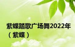 紫蝶踏歌广场舞2022年（紫蝶）