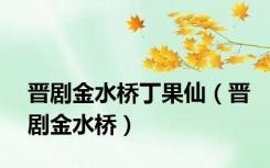 晋剧金水桥丁果仙（晋剧金水桥）