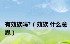 有苅族吗?（苅族 什么意思）