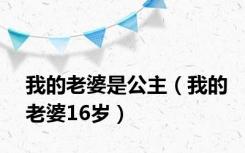 我的老婆是公主（我的老婆16岁）