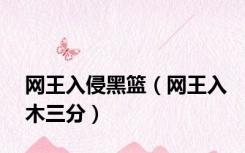 网王入侵黑篮（网王入木三分）