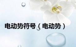电动势符号（电动势）