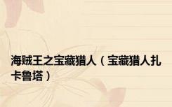 海贼王之宝藏猎人（宝藏猎人扎卡鲁塔）