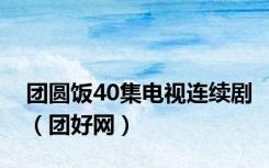 团圆饭40集电视连续剧（团好网）