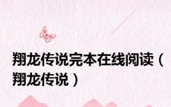 翔龙传说完本在线阅读（翔龙传说）