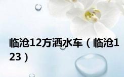 临沧12方洒水车（临沧123）