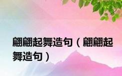 翩翩起舞造句（翩翩起舞造句）