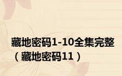 藏地密码1-10全集完整（藏地密码11）