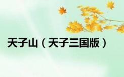 天子山（天子三国版）