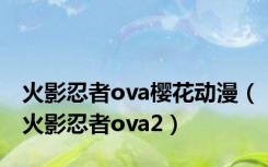 火影忍者ova樱花动漫（火影忍者ova2）