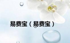 易费宝（易费宝）