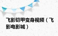 飞影铠甲变身视频（飞影电影城）