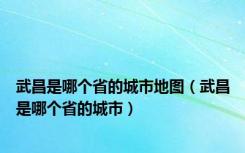 武昌是哪个省的城市地图（武昌是哪个省的城市）