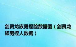 剑灵龙族男捏脸数据图（剑灵龙族男捏人数据）
