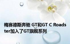 梅赛德斯奔驰 GT和GT C Roadster加入了GT旗舰系列 