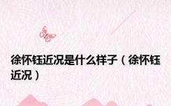 徐怀钰近况是什么样子（徐怀钰近况）