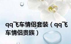 qq飞车情侣套装（qq飞车情侣贵族）