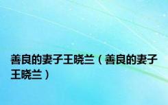 善良的妻子王晓兰（善良的妻子王晓兰）