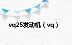 vq25发动机（vq）