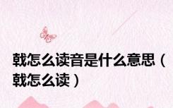 戟怎么读音是什么意思（戟怎么读）