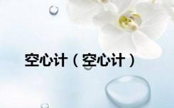 空心计（空心计）