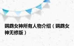 鹦鹉女神所有人物介绍（鹦鹉女神无修版）