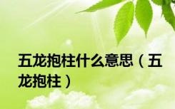 五龙抱柱什么意思（五龙抱柱）
