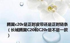 腾翼c20r是正时皮带还是正时链条（长城腾翼C20和C20r是不是一款）