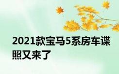 2021款宝马5系房车谍照又来了