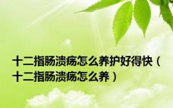 十二指肠溃疡怎么养护好得快（十二指肠溃疡怎么养）