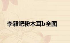李毅吧粉木耳b全图