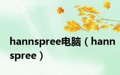 hannspree电脑（hannspree）