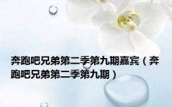 奔跑吧兄弟第二季第九期嘉宾（奔跑吧兄弟第二季第九期）