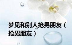 梦见和别人抢男朋友（抢男朋友）