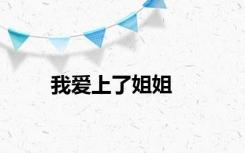 我爱上了姐姐