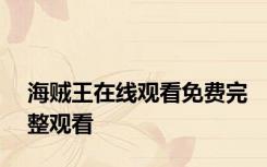 海贼王在线观看免费完整观看
