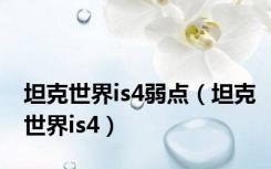 坦克世界is4弱点（坦克世界is4）