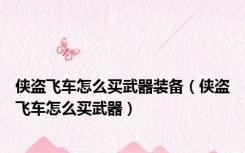 侠盗飞车怎么买武器装备（侠盗飞车怎么买武器）