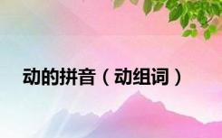 动的拼音（动组词）
