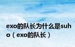 exo的队长为什么是suho（exo的队长）