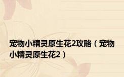 宠物小精灵原生花2攻略（宠物小精灵原生花2）