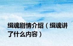 缉魂剧情介绍（缉魂讲了什么内容）